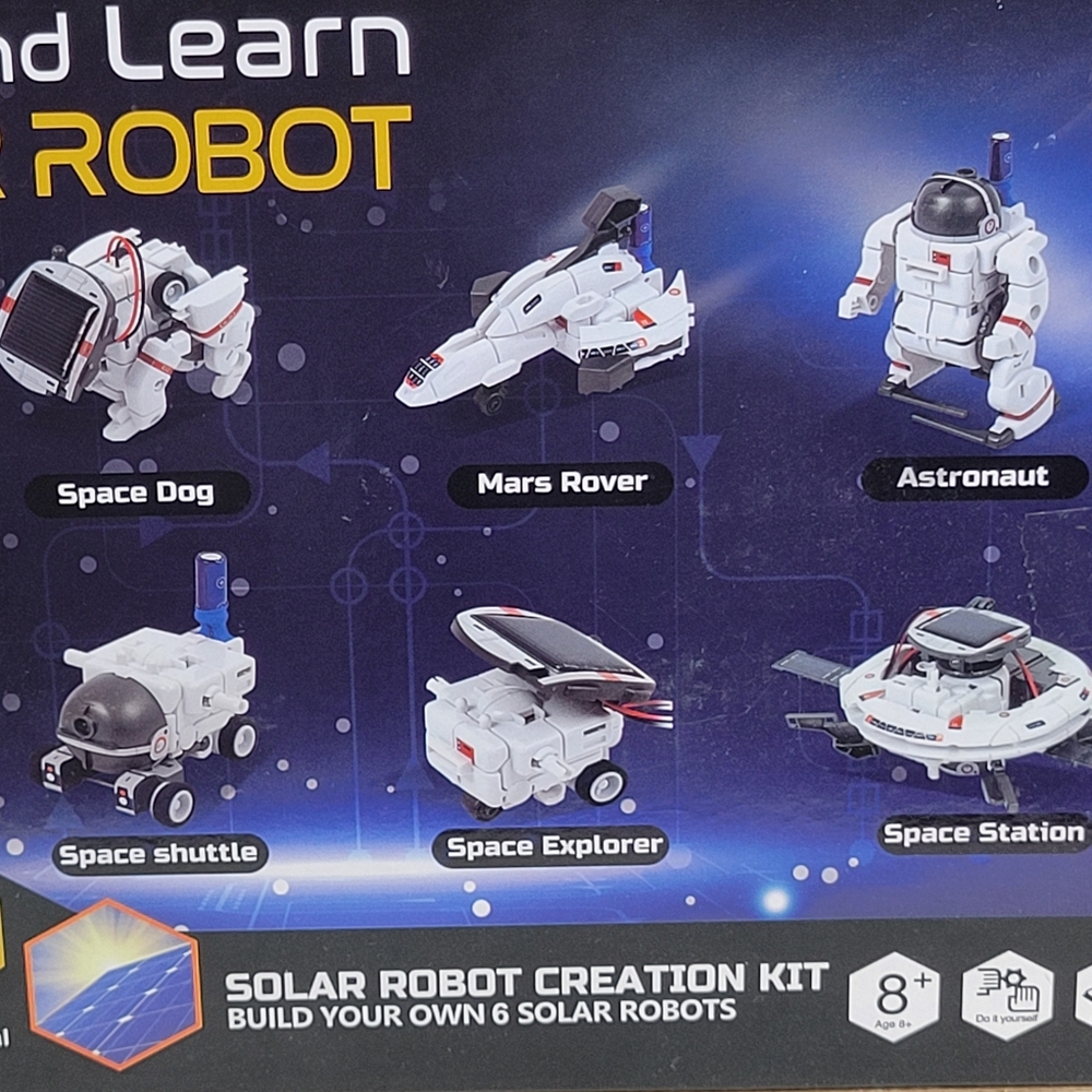 STEM Build and Learn Solar Robot Creation Kit New In Box - Picture 5 of 9
